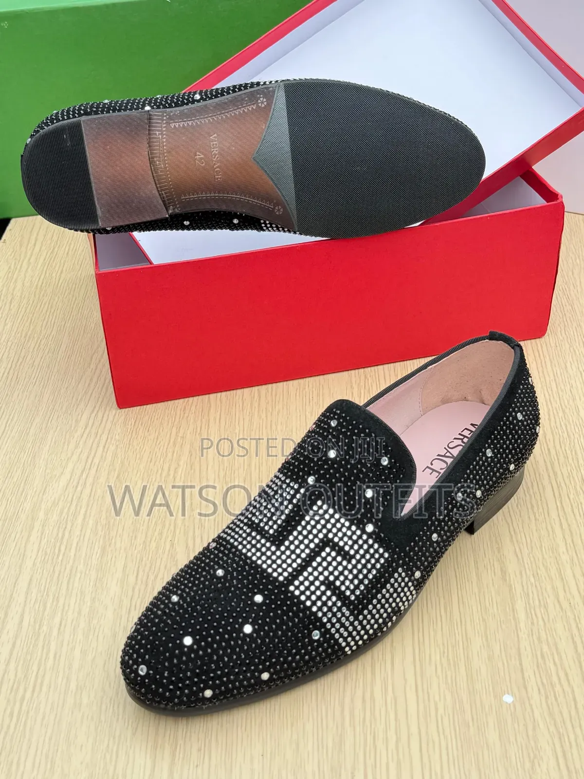 Men's Channel and Versace Brand New Shoes