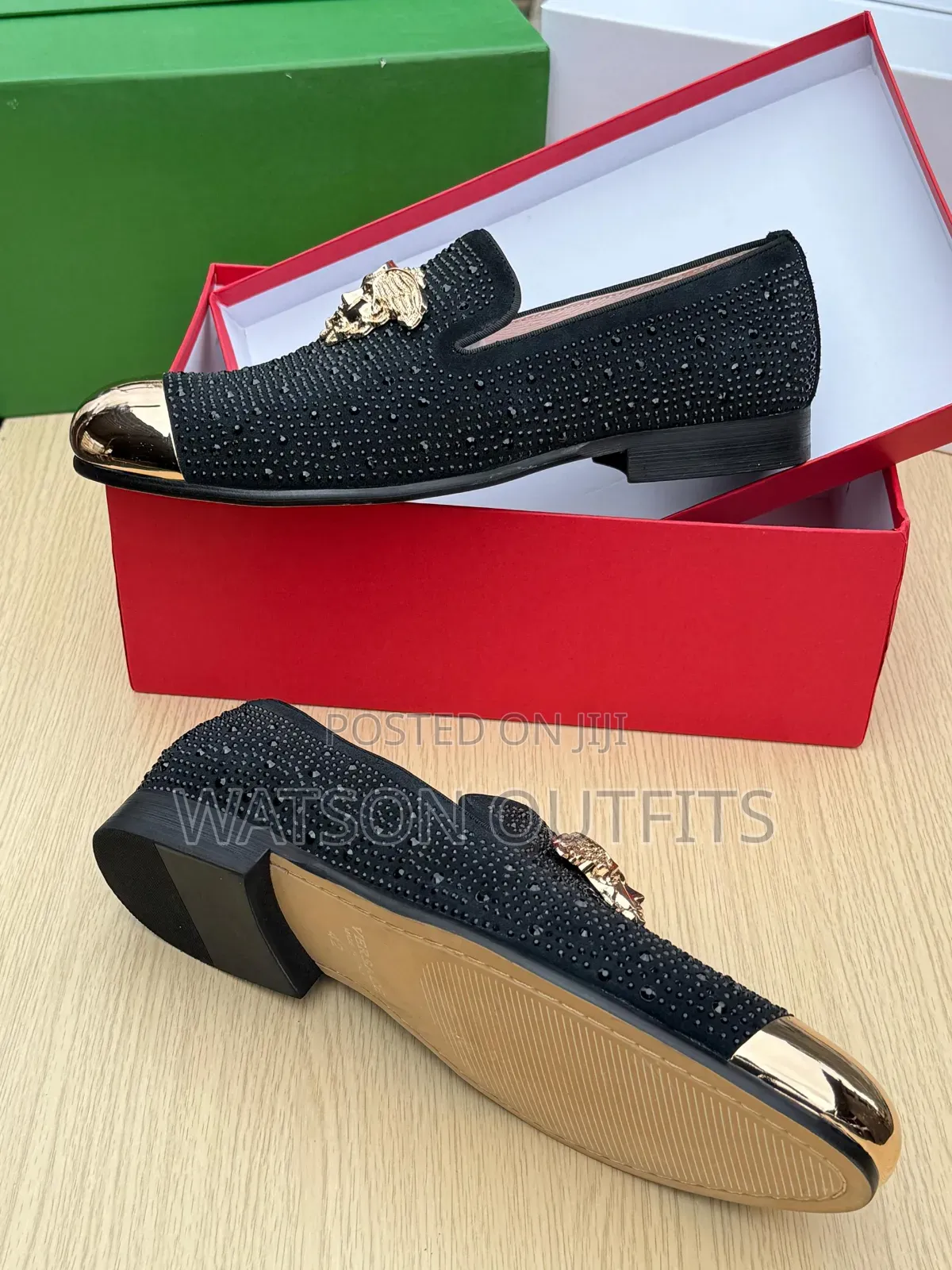Men's Channel and Versace Brand New Shoes