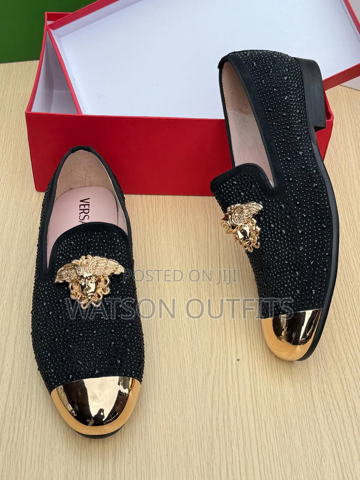 Men's Channel and Versace Brand New Shoes