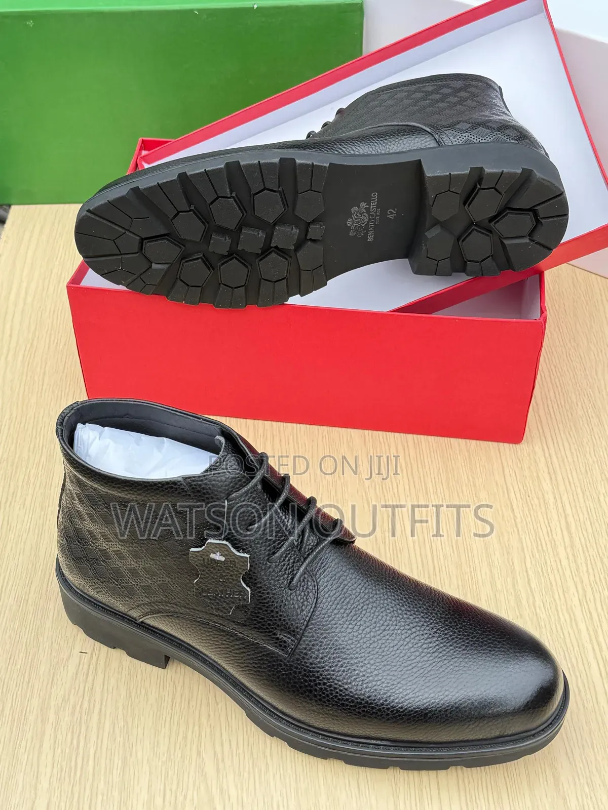Top Quality Men's Smart and Classic Banneti Boots Original