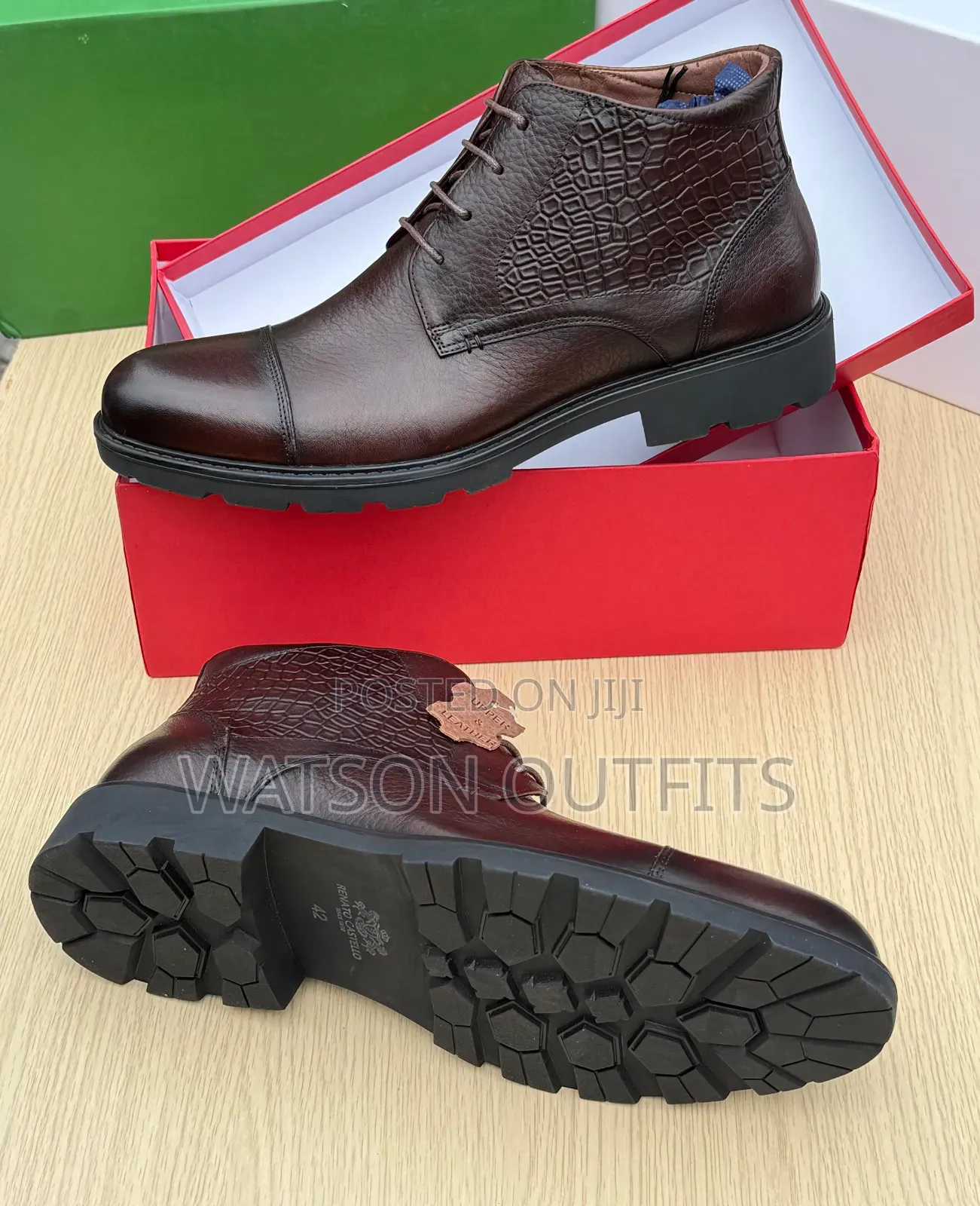 Top Quality Men's Smart and Classic Banneti Boots Original