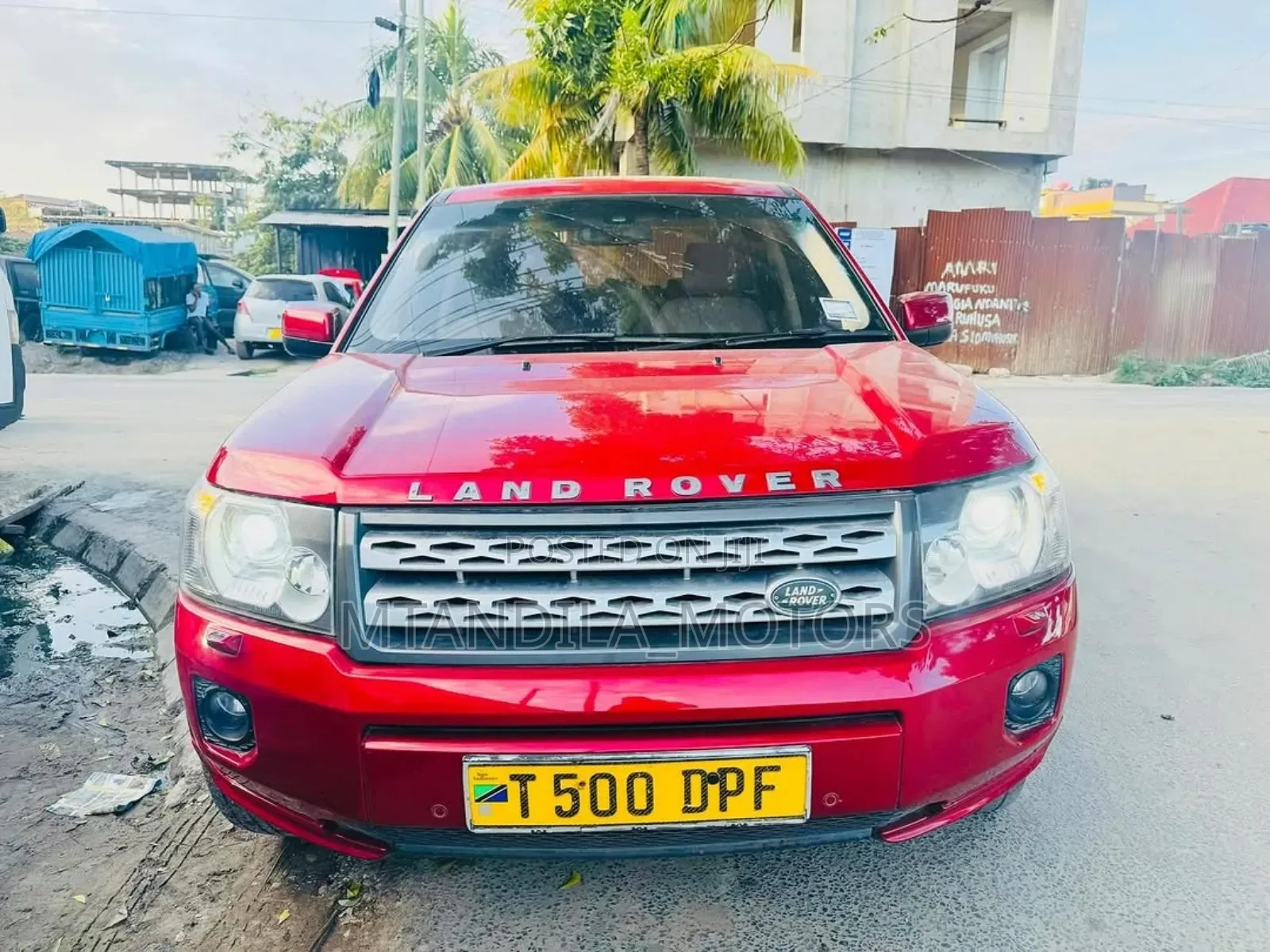 Land Rover Freelander HSE 2004 Red