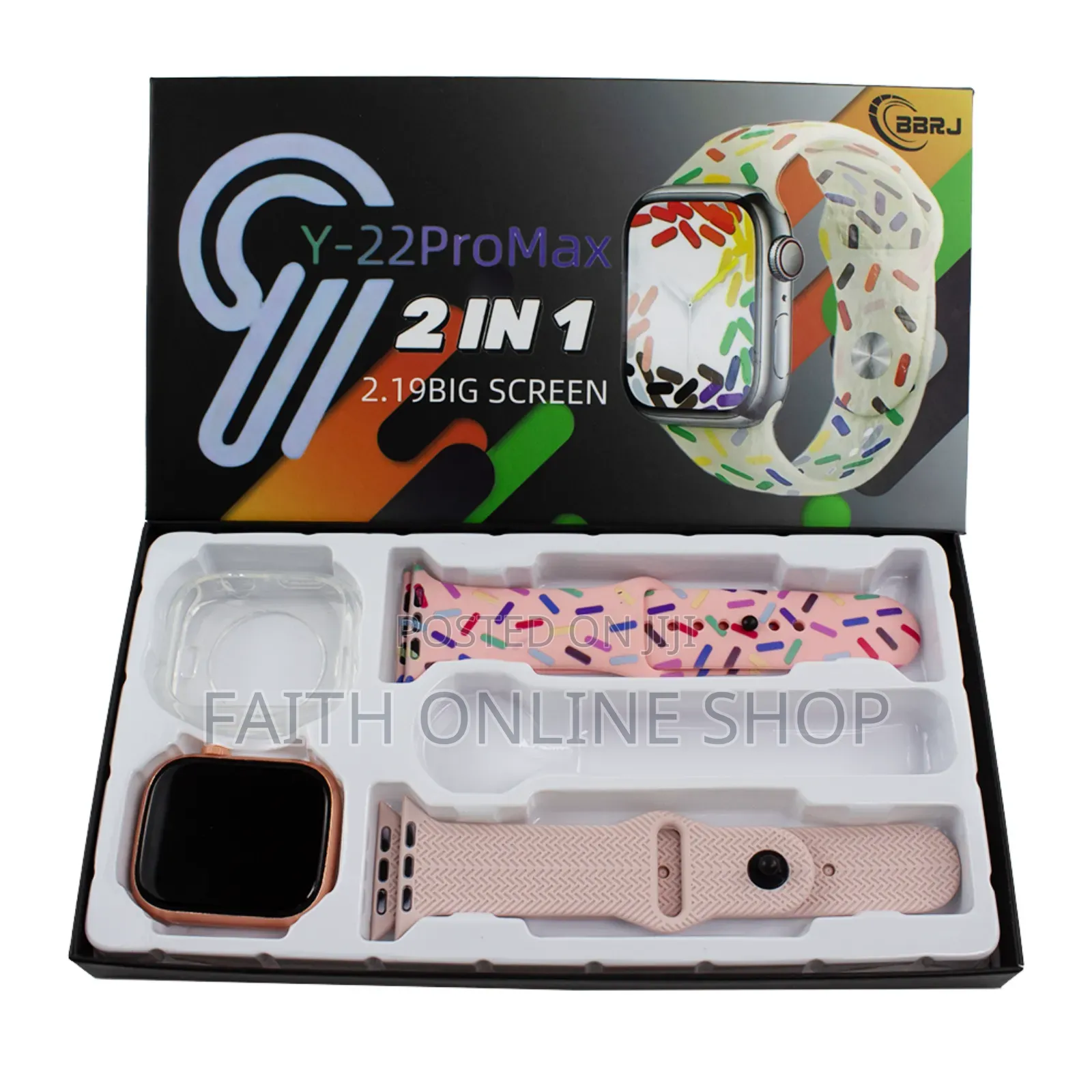 Y-22 Pro Max Smart Watch Double Strap
