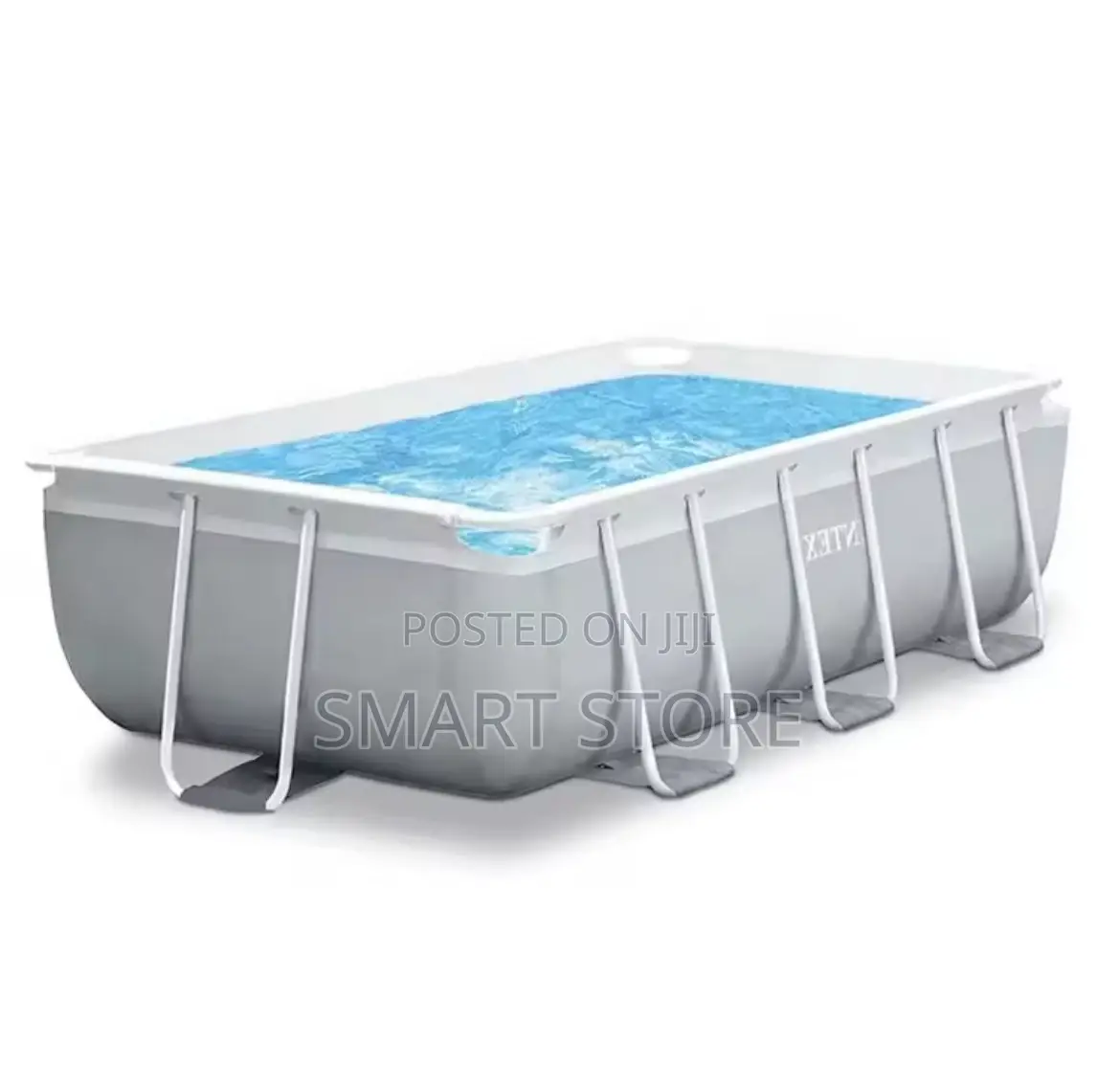 Heavy-Duty Steel Frame Swimming Pool Complete Set 4.882.44m