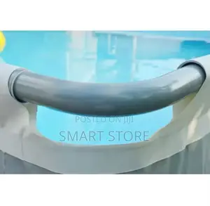 Heavy-Duty Steel Frame Swimming Pool Complete Set 4.882.44m