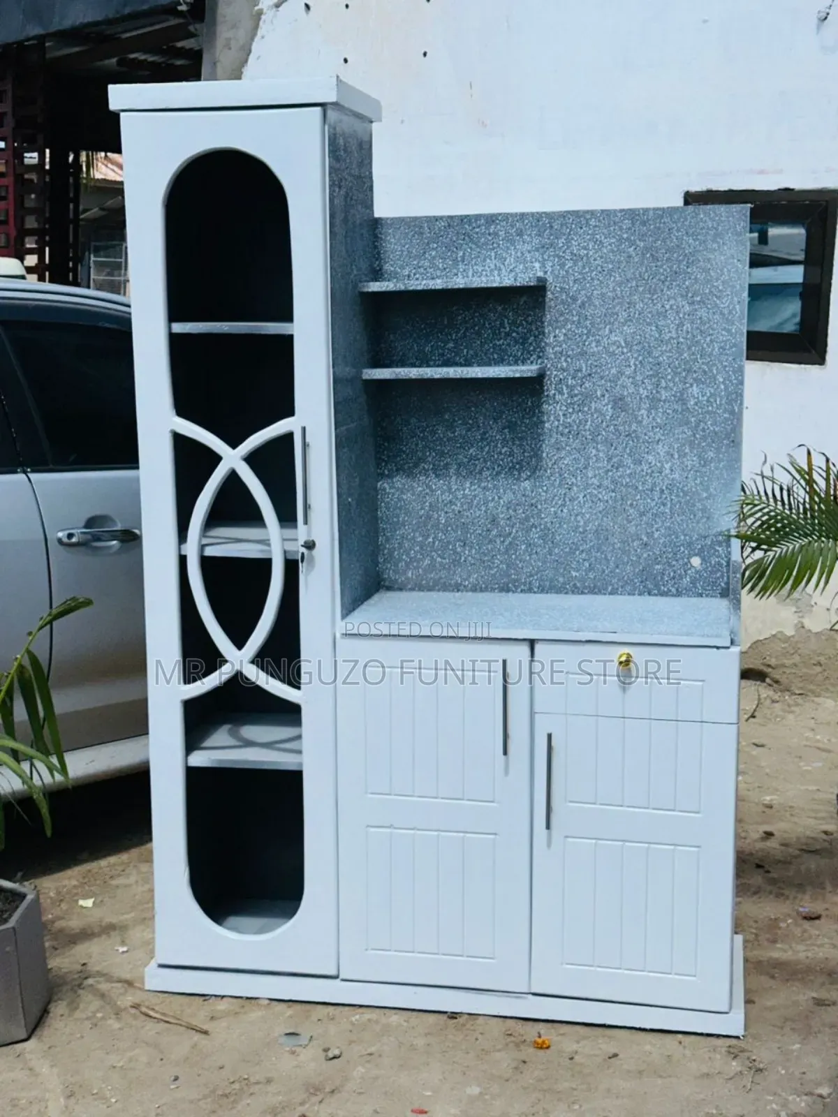 Kitchen Cabinets Yenye Kikabati Classic Sana Plate Mbili 