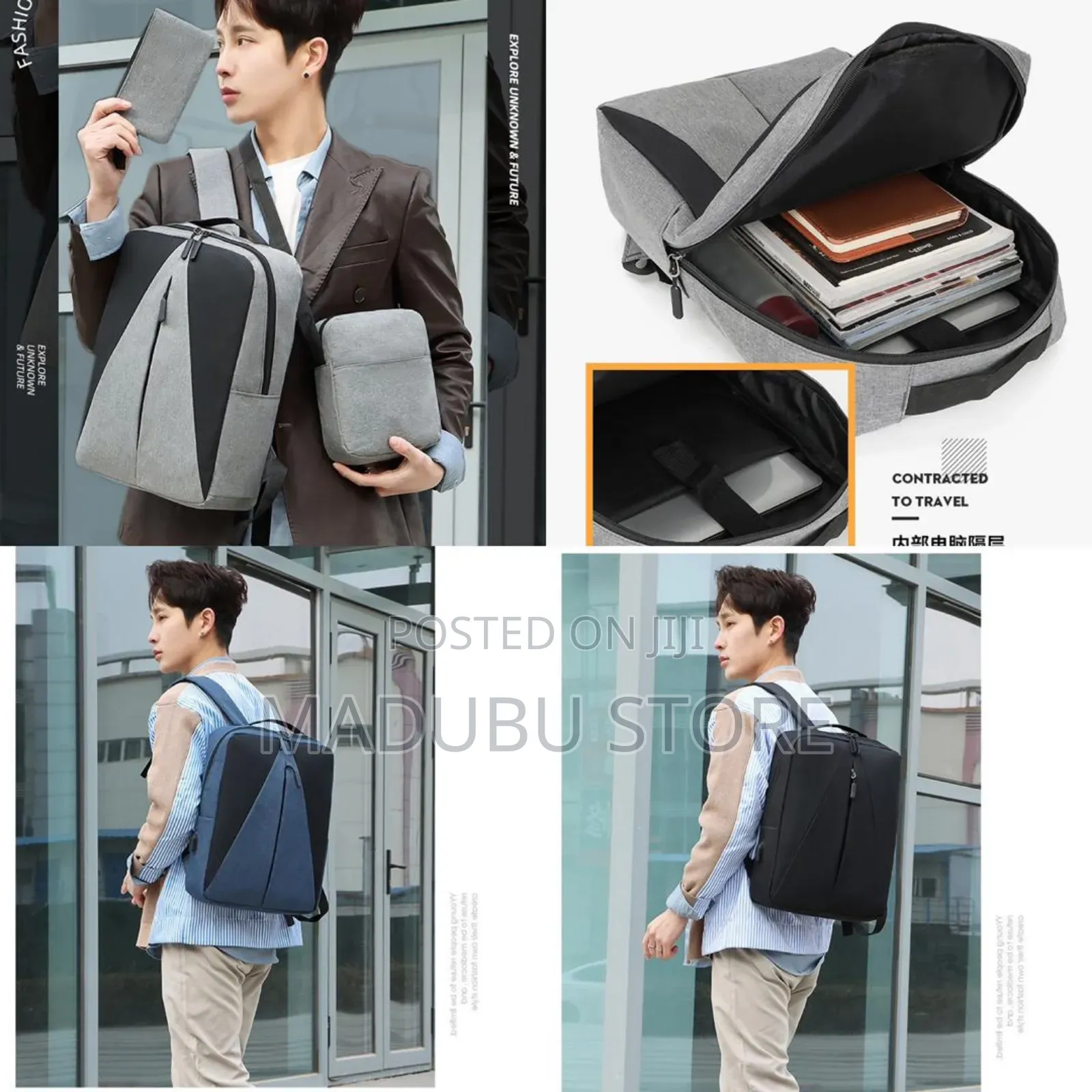 Backpack Bag With Charger