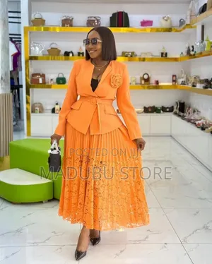 Two Piece Skirt and Blazer Women Clothes