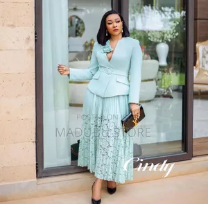 Two Piece Skirt and Blazer Women Clothes