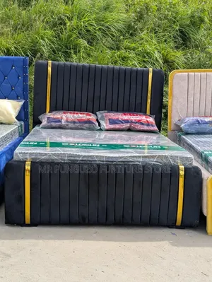 Kitanda Bed Sofa Godoro Na Mito Miwili Imara Sana Mbao