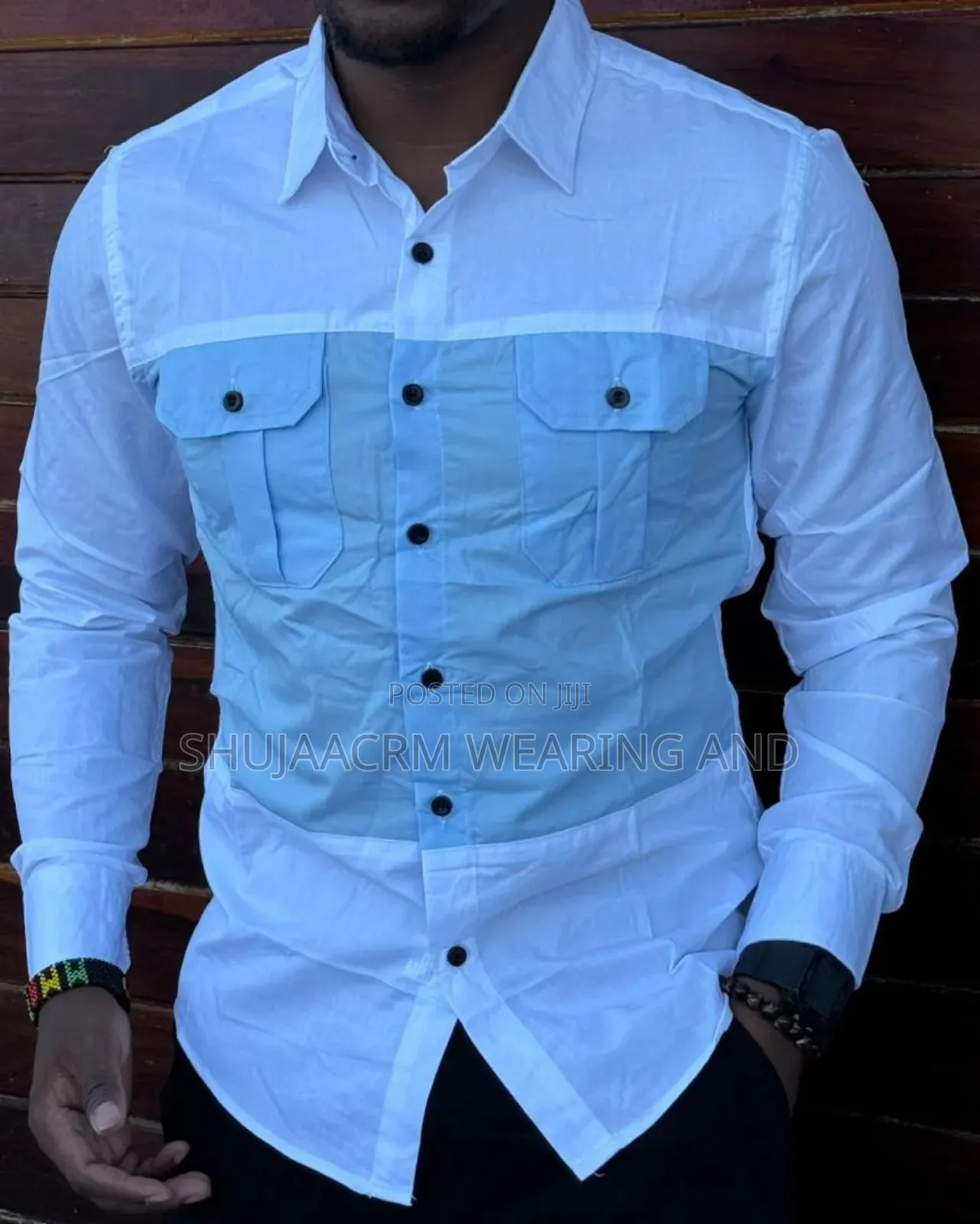 Agressive Shirts With Pockets/Mashati Mazuri