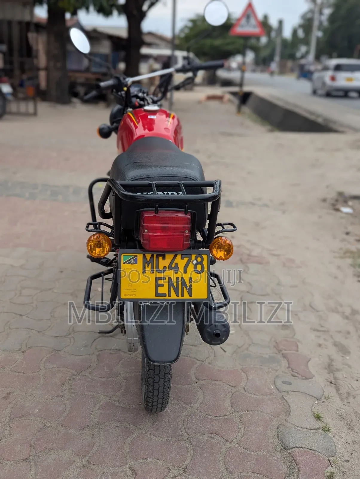 Honda CG110 2025 Red