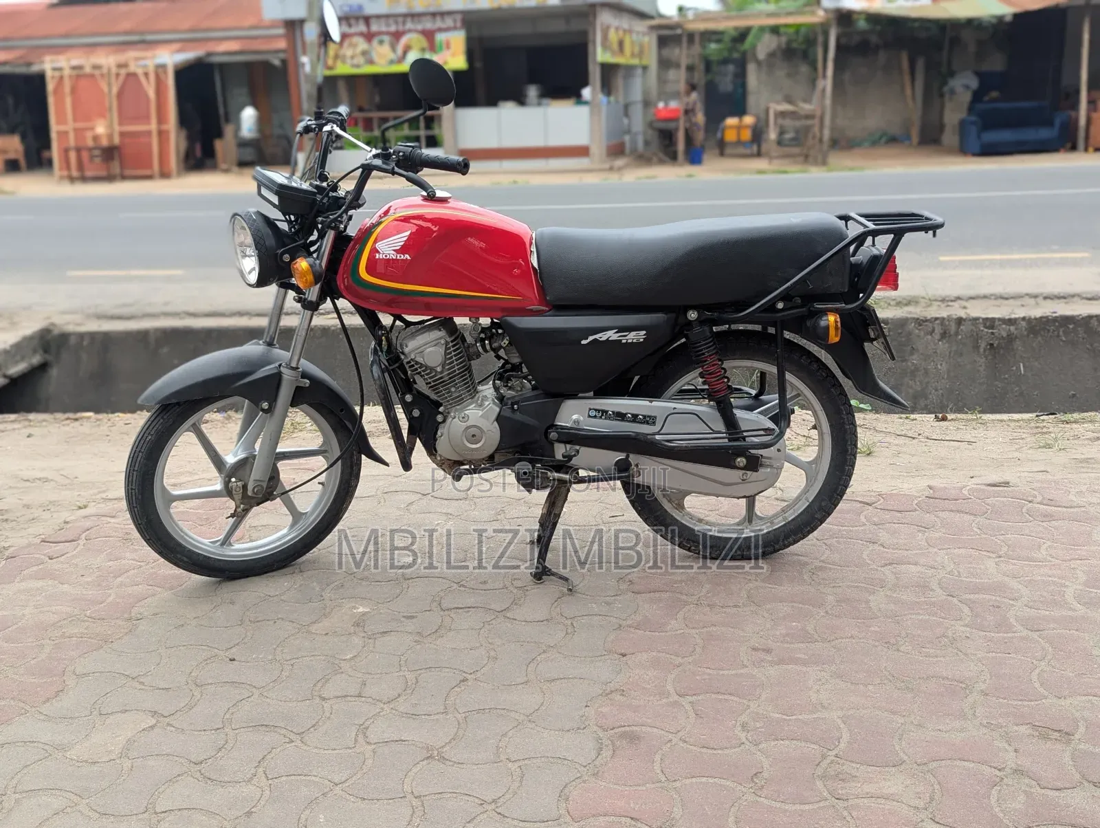 Honda CG110 2025 Red