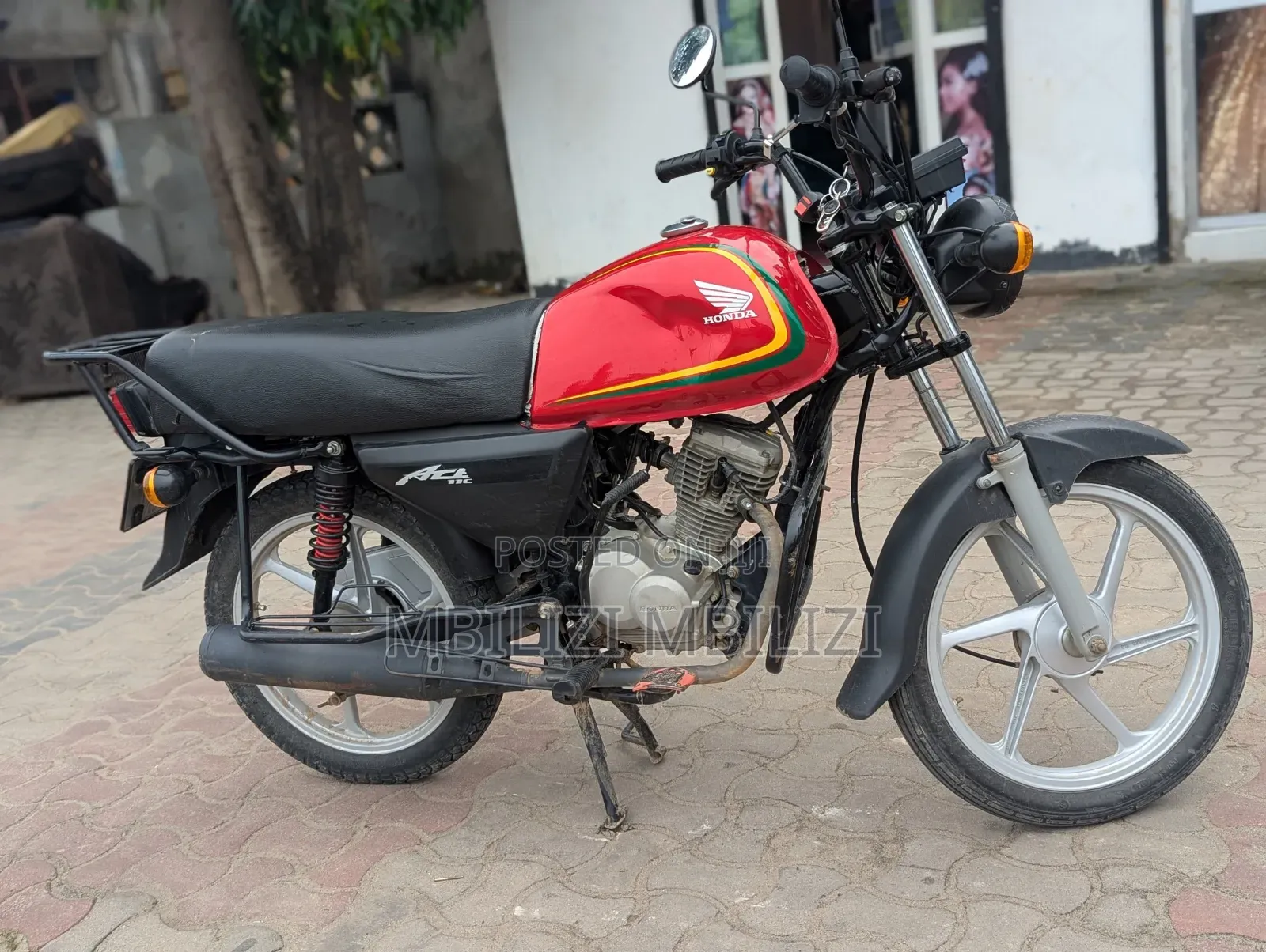 Honda CG110 2025 Red