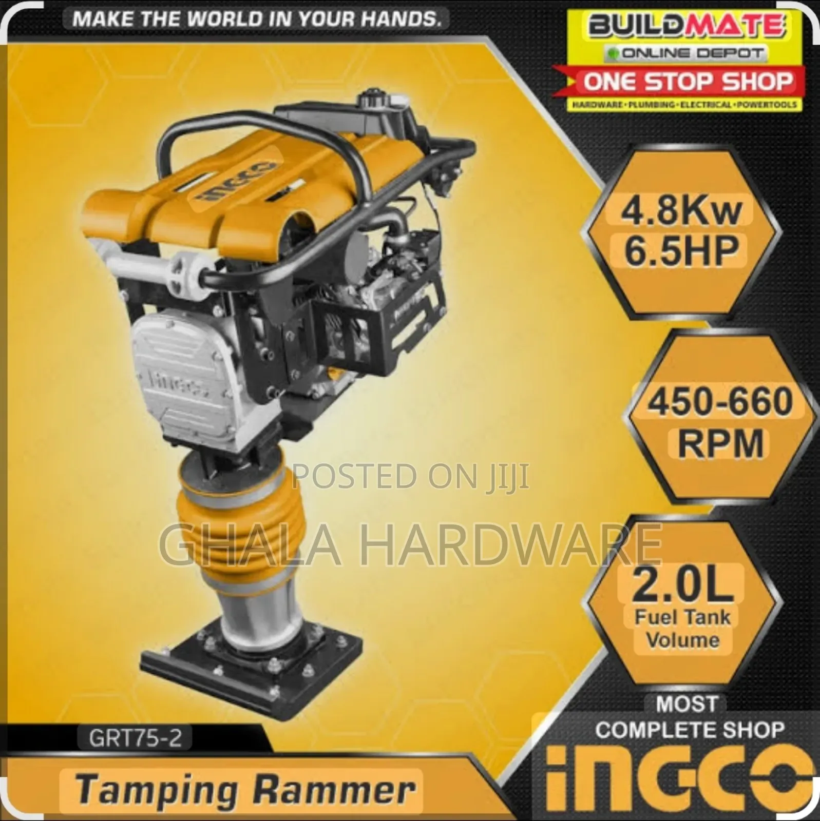 Gasoline Tamping Rammer