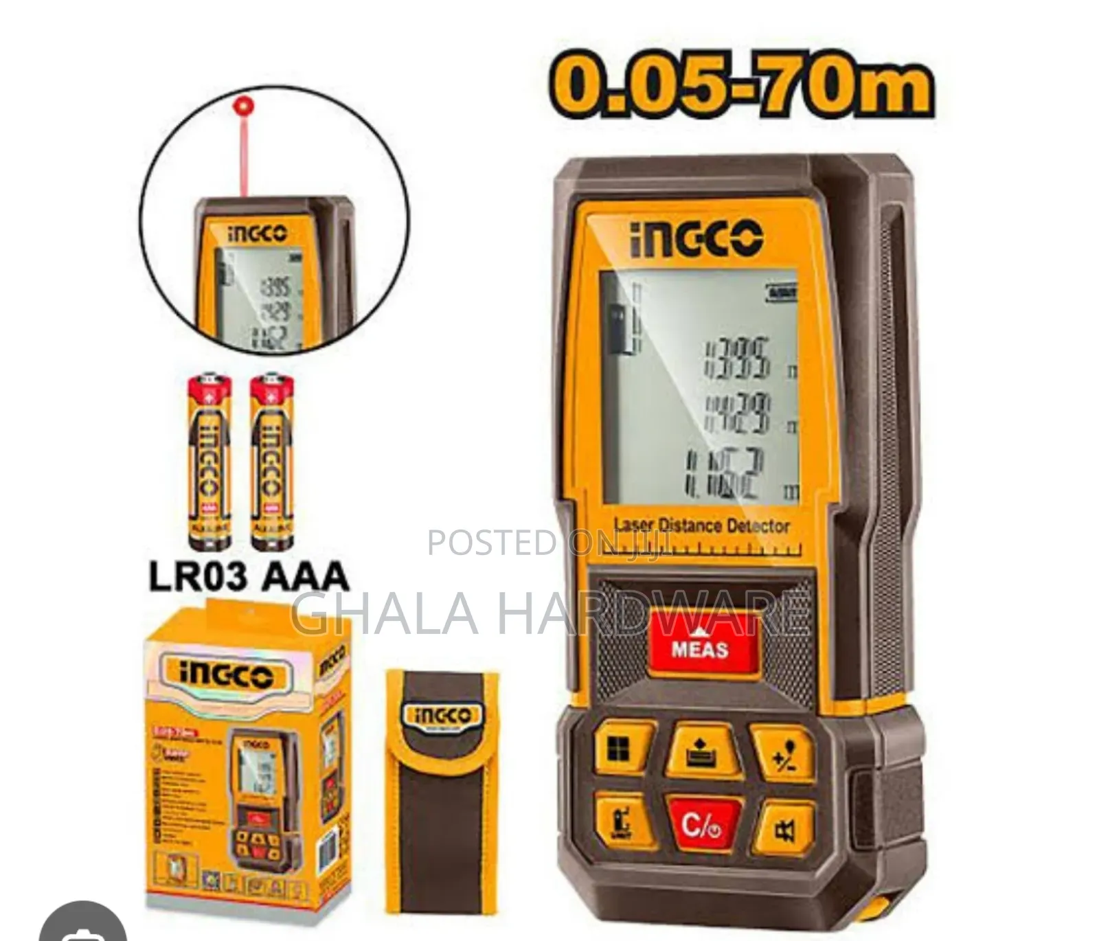 Laser Distance Detector