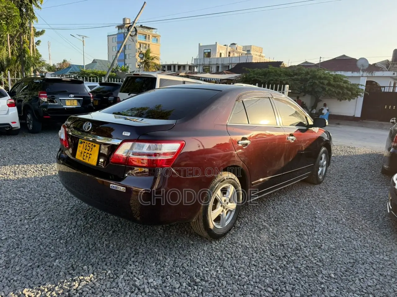 Toyota Premio 2010 Burgundy