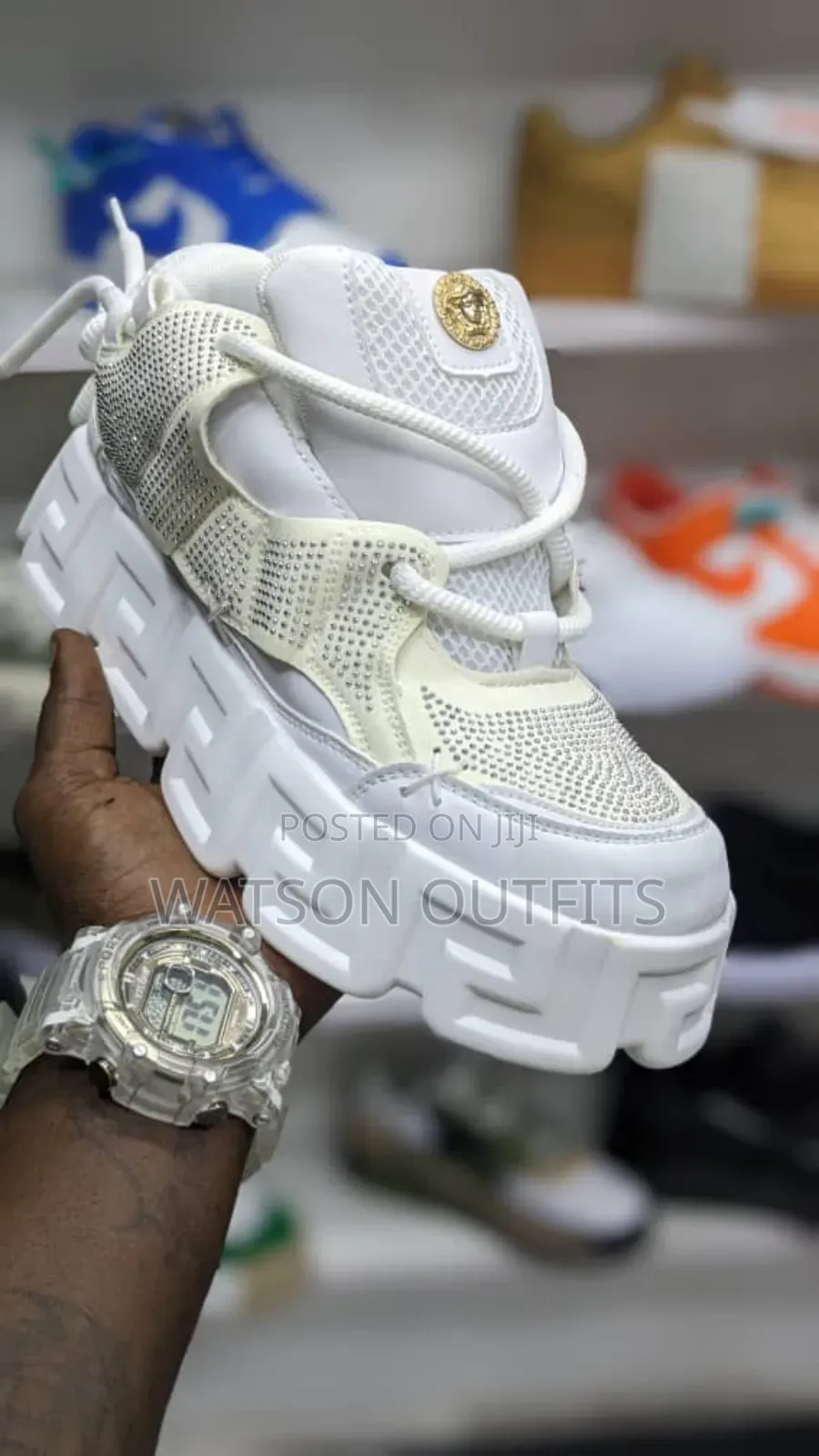 Men's Original Versace Brand Sneakers