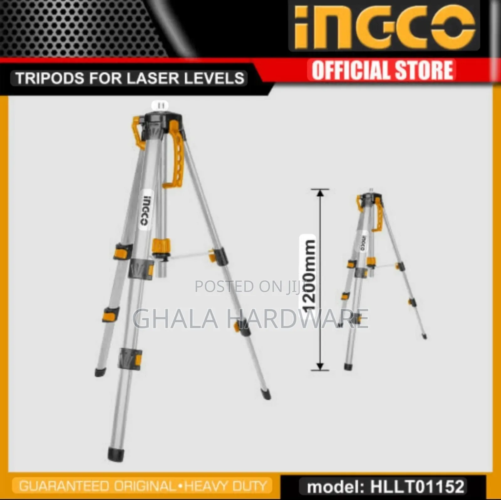 Tripods for Laser Levels