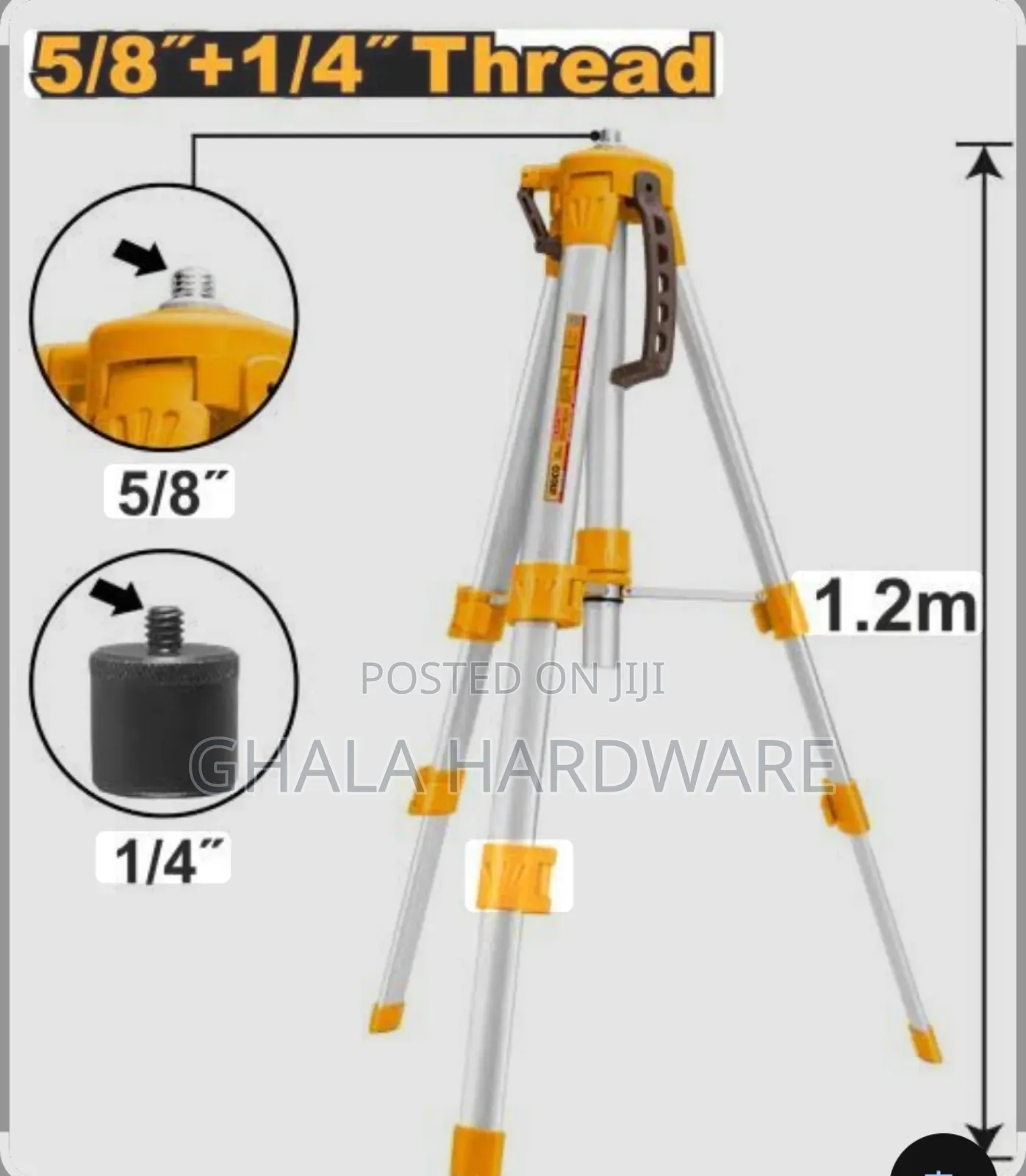 Tripods for Laser Levels