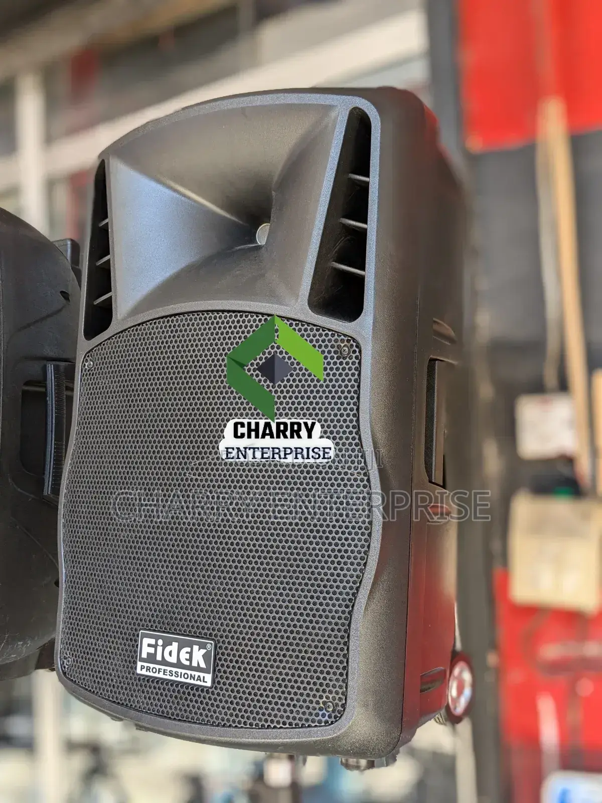 Original Fidek Rechargeable Bluetooth Speaker With 2 Microphones/ Mic