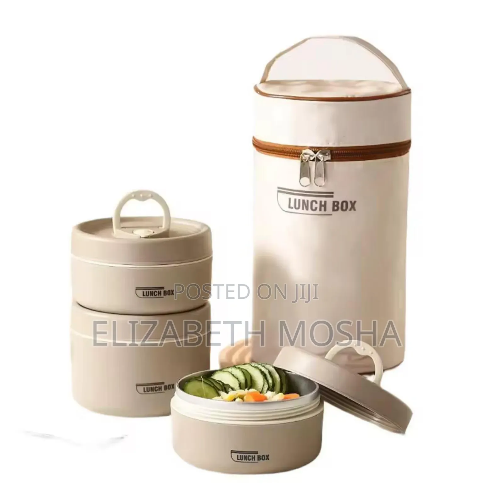 Pieces Portable Insulated Lunch Box