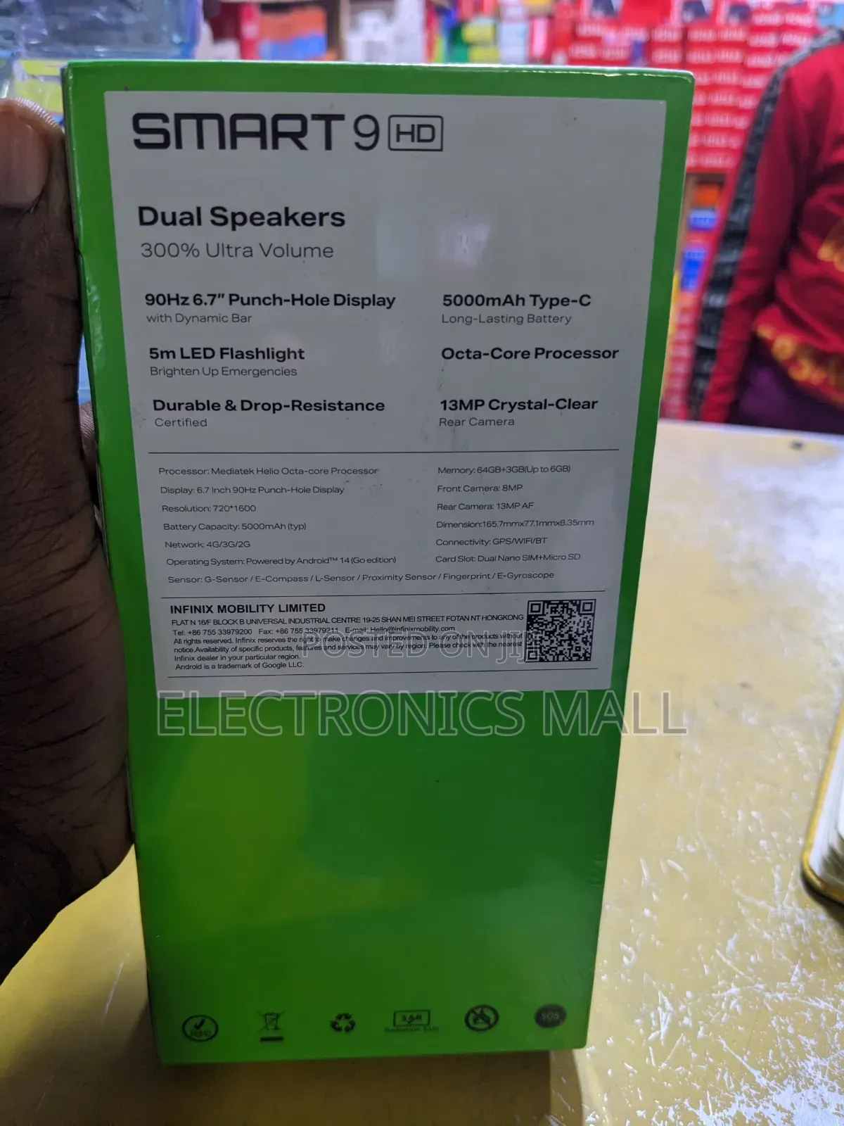 New Infinix Smart 9 64 GB