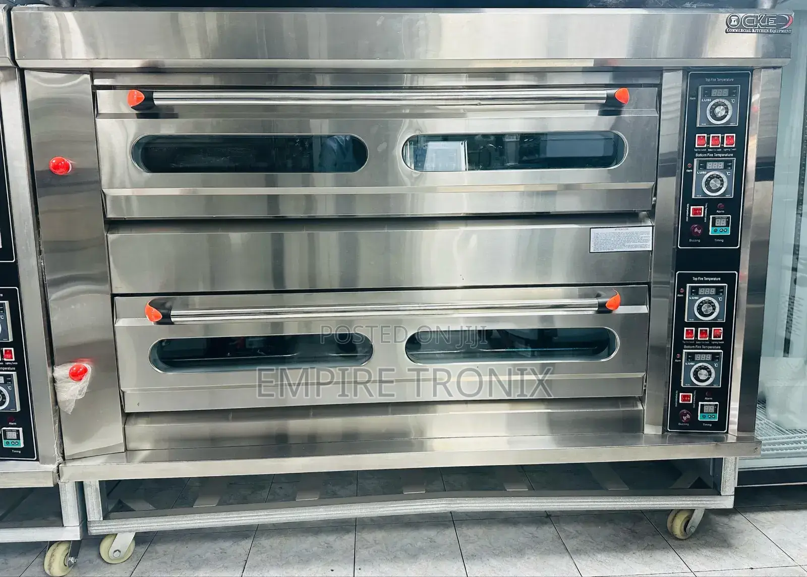 Hgo-26 - 2-Deck 6-Tray Gas Oven - Commercial