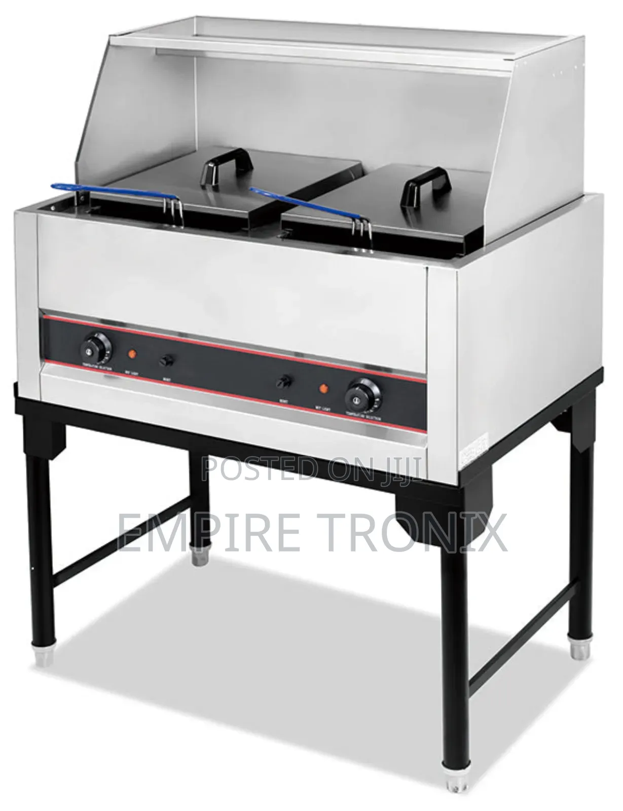 HGF-912 - 2-Tank 2-Basket Gas Fryer 21l+21l- Commercial