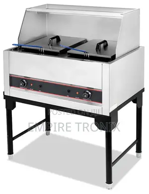 HGF-912 - 2-Tank 2-Basket Gas Fryer 21l+21l- Commercial
