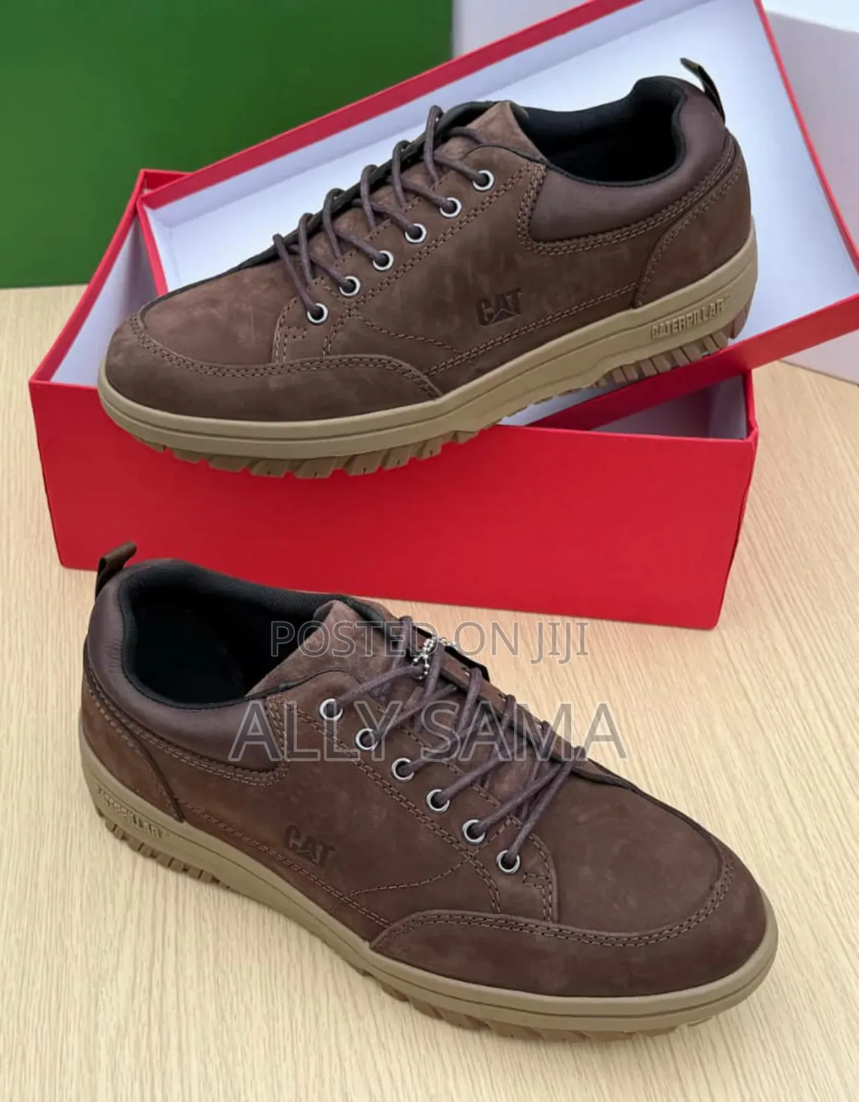 Men's Shoes Caterpillar Material Leather