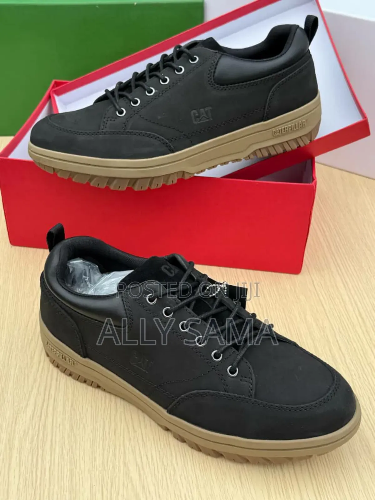 Men's Shoes Caterpillar Material Leather