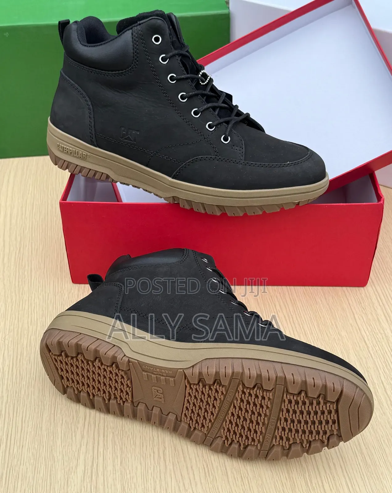 Men's Boots Caterpillar Material Leather New Design 2025