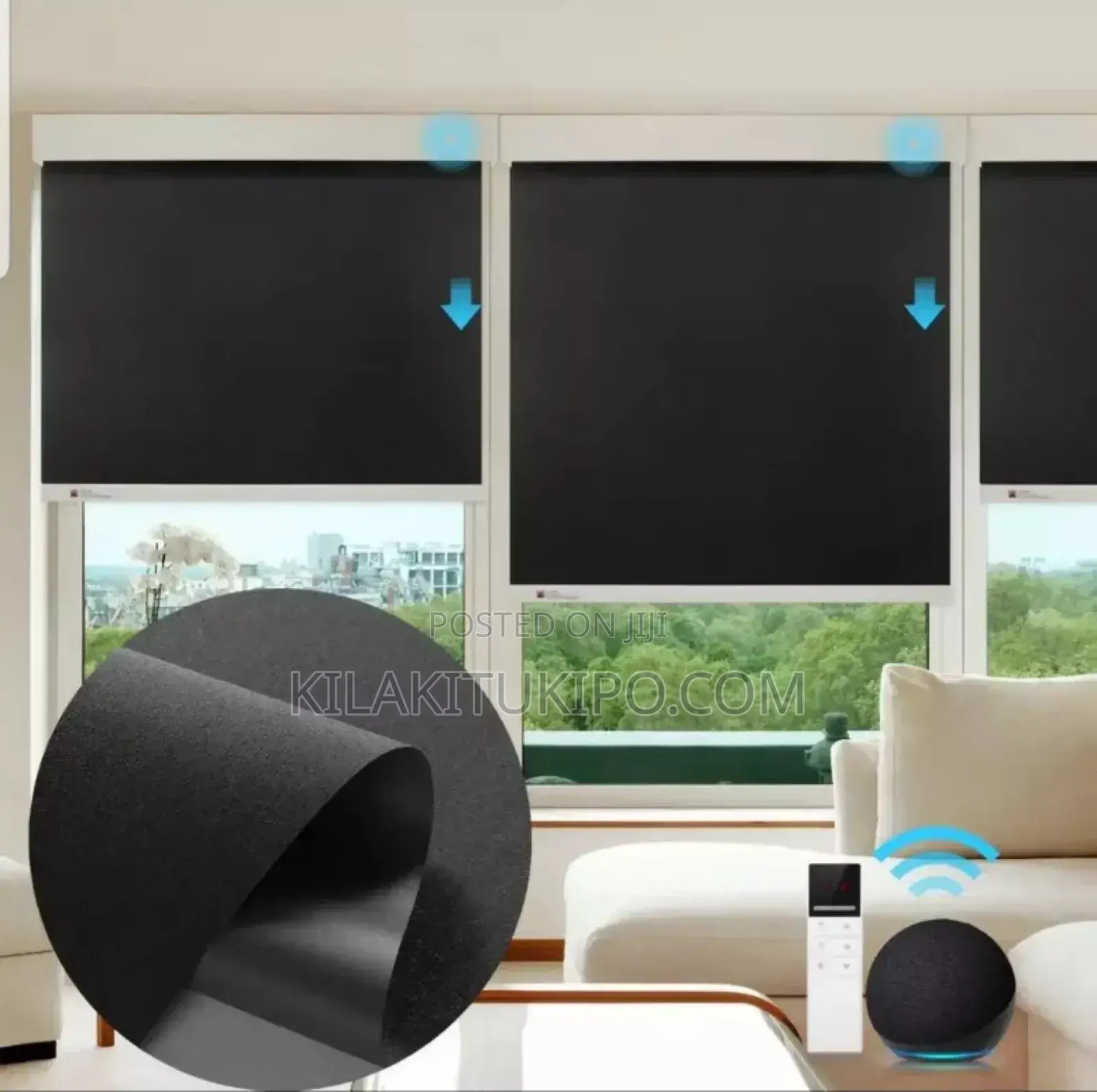 Blind Shade Blackout With Electric Motor