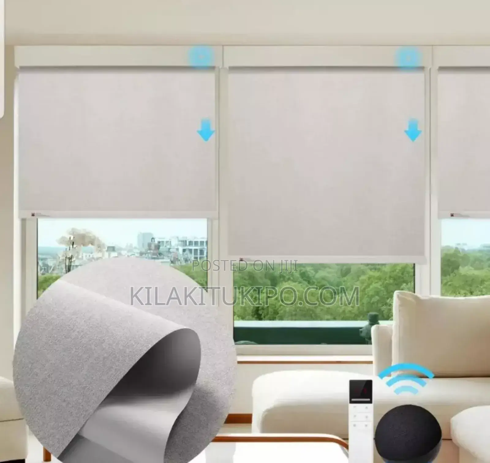 Blind Shade Blackout With Electric Motor