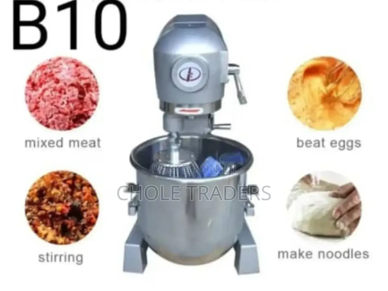 B10 Commercial Food Cake Stand Mixer (4kg)