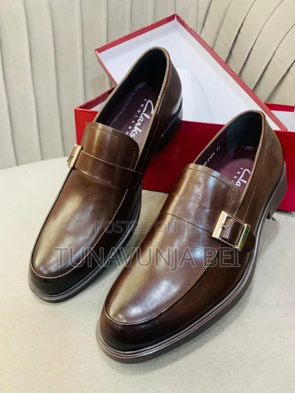 Coffee Leather Shoes