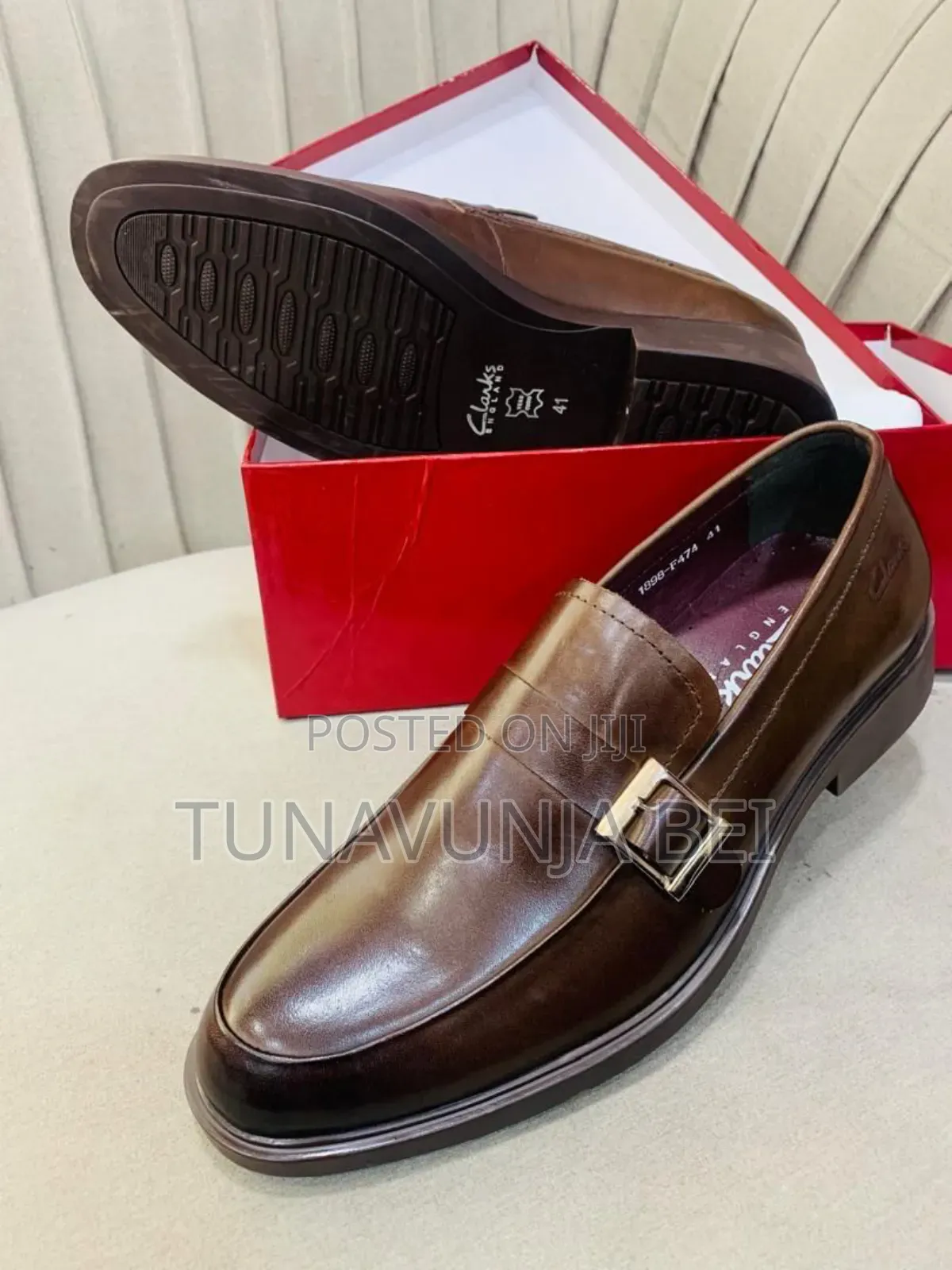 Coffee Leather Shoes