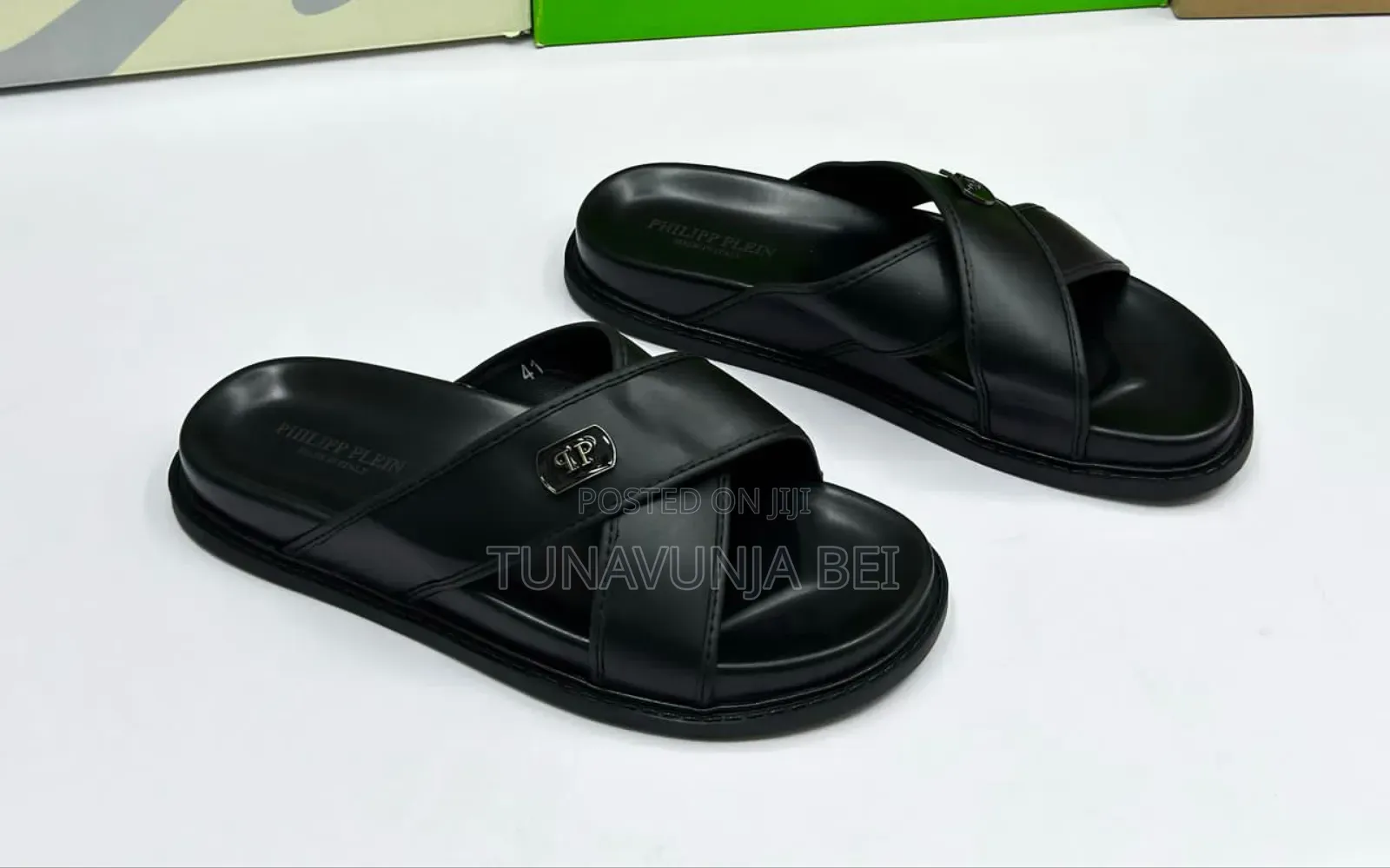 Black Qp Sandals