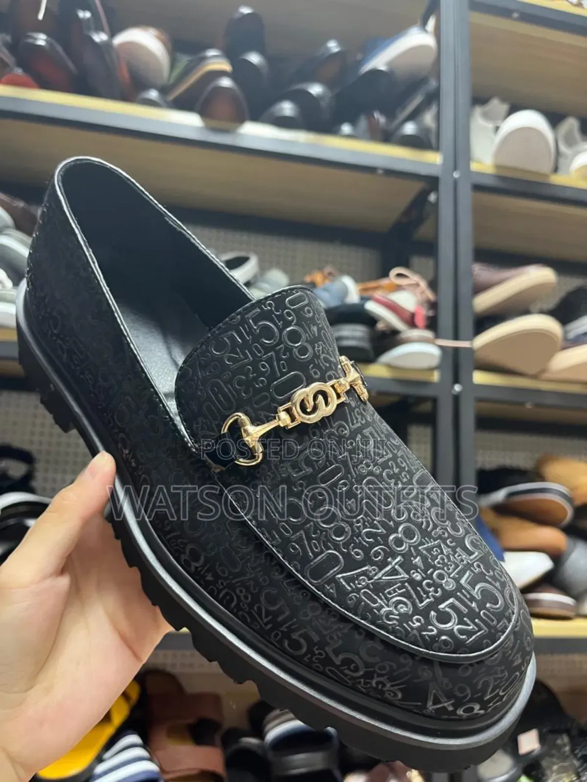 Men's Open and Closed Versace Gucci Moccasins