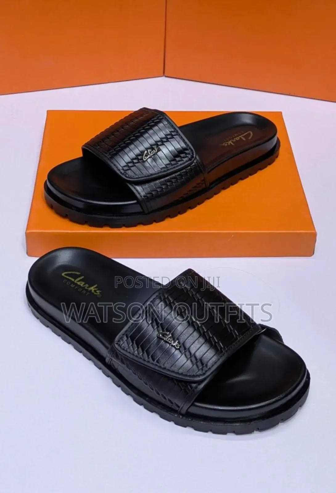 Men's New and Original Philip Plein and Clarks Sandals