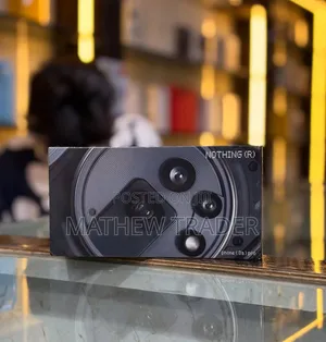 New Nothing Phone 3a Pro 256 GB Black
