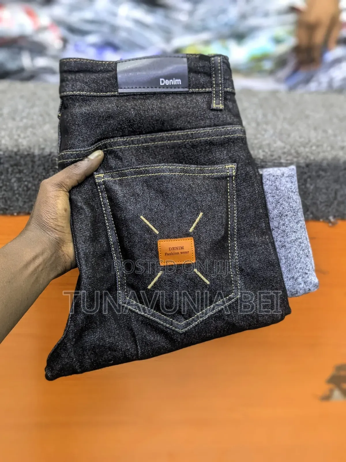 Plain Quality Material Jeans
