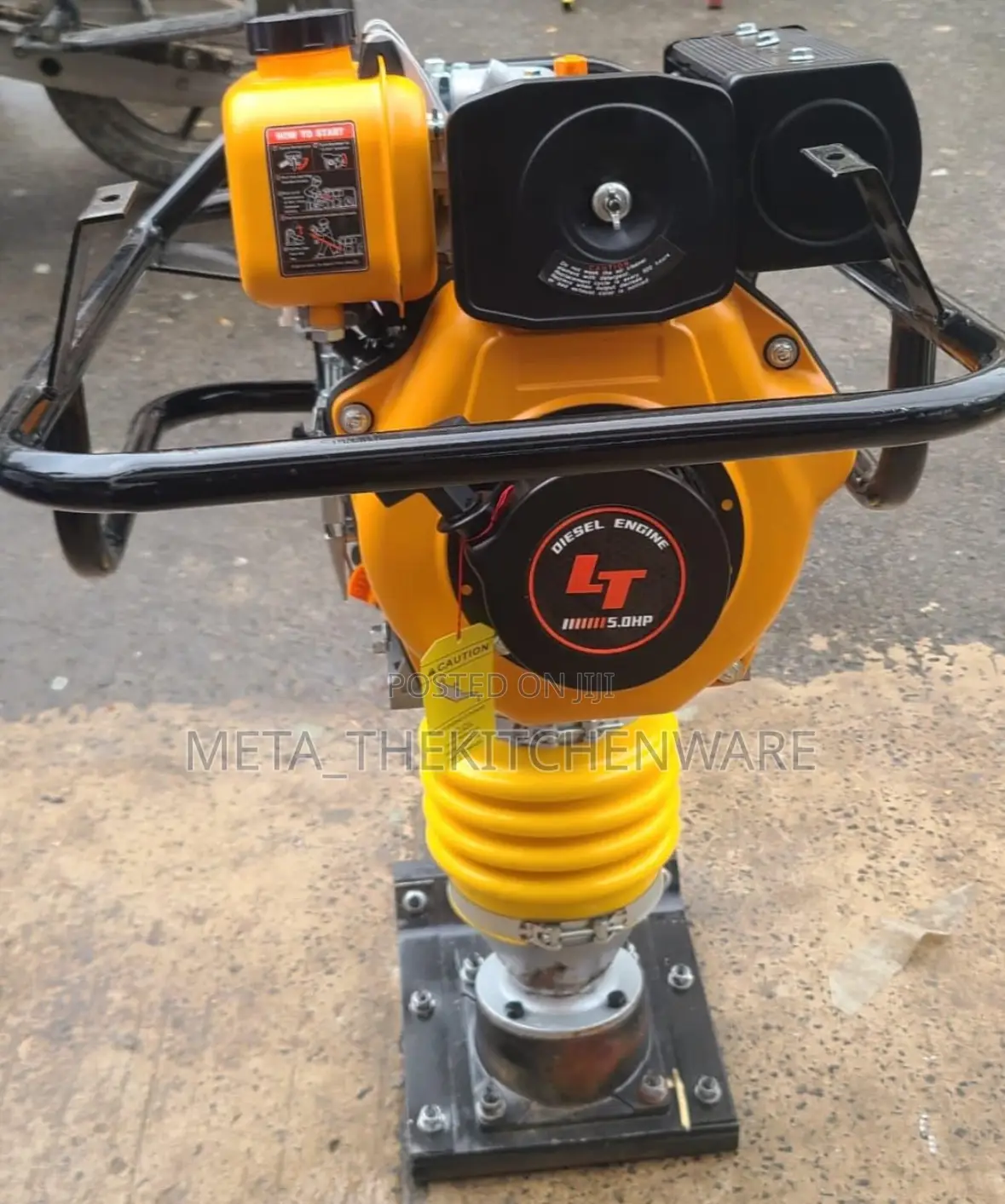 Lutian Diesel Tamping Rammar 78kg 5.0hp