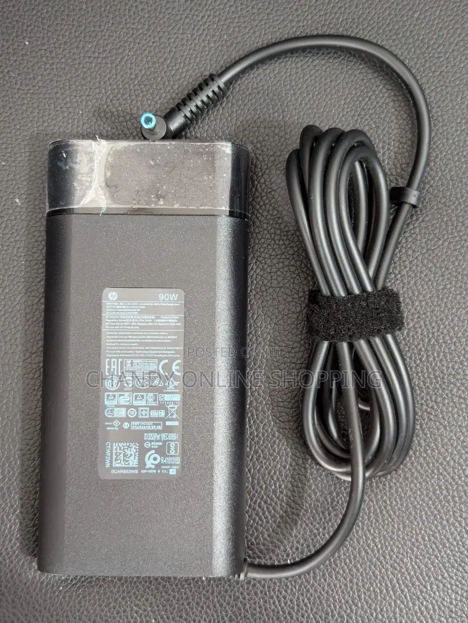 Genuine 90w Hp Blue Pin Oval 9