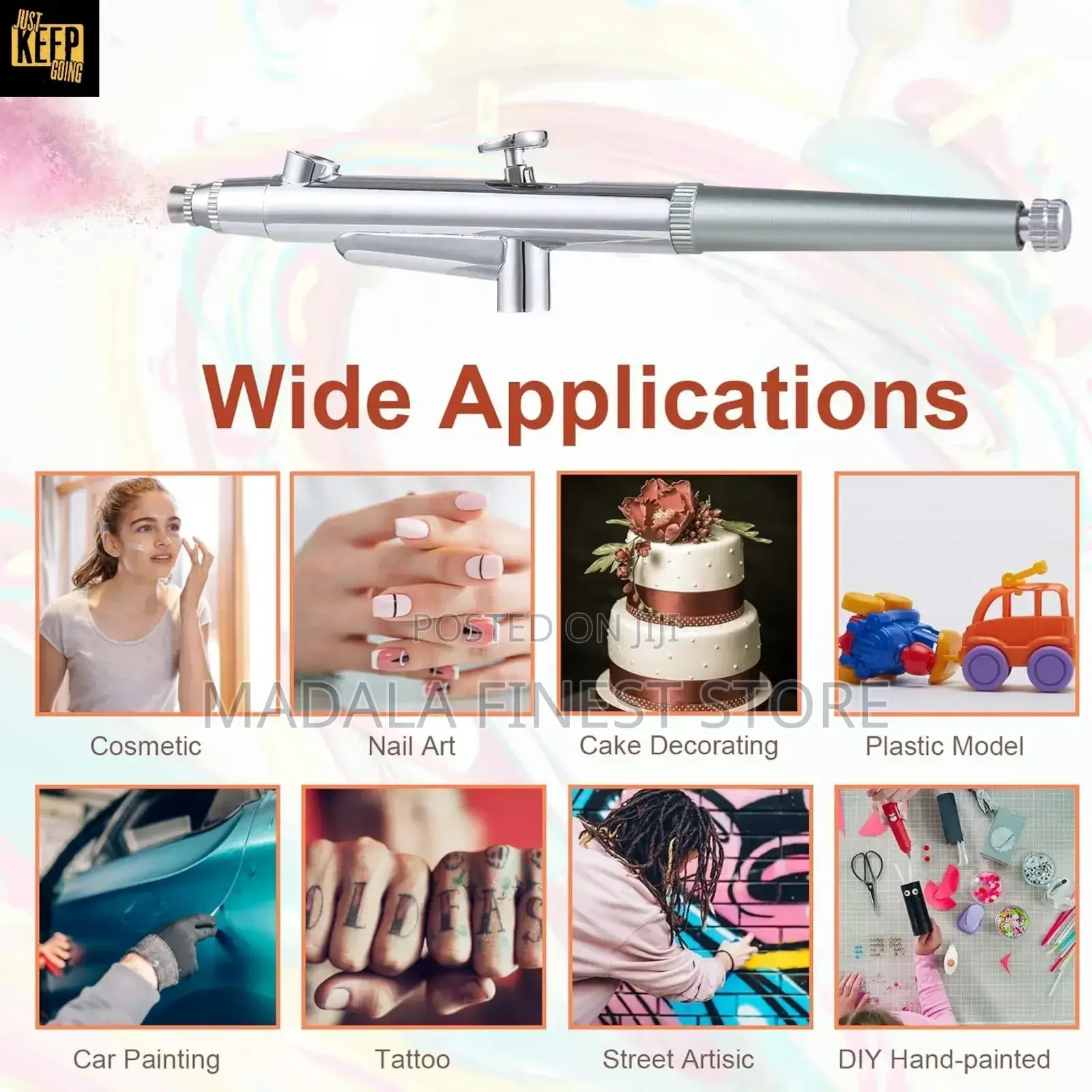 New Multi-Functional Airbrush