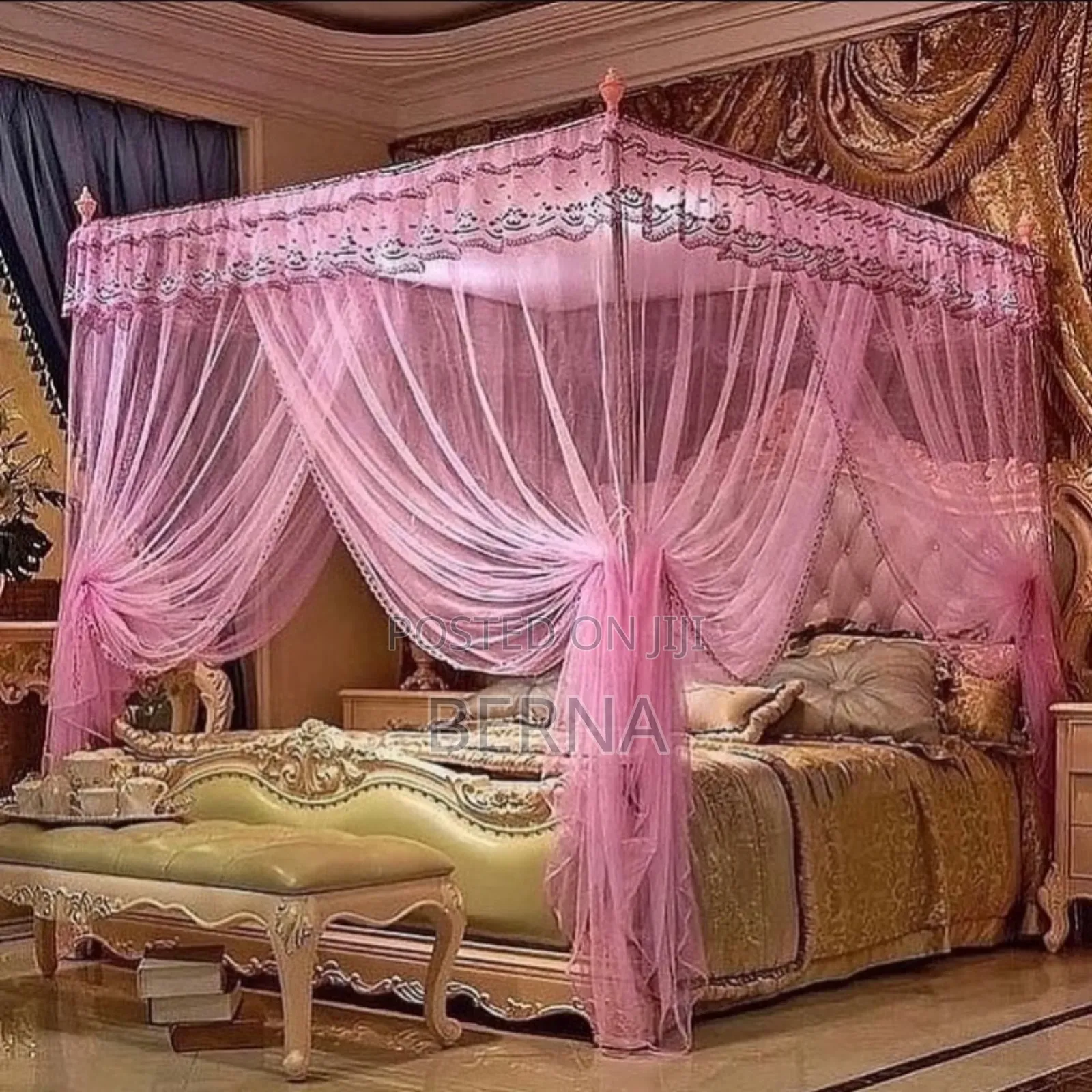 Neti Pembe Nne Chuma Ngumu .Canopy Mosquito Net