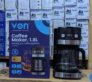 Von Electric Coffee Maker Ujazo 1.8liter New Model Original