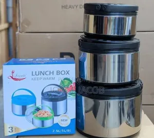 3-in-1 Insulated Lunch Box Designed to Keep Food Warm