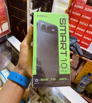Photo - New Infinix Smart 10 128 GB Black
